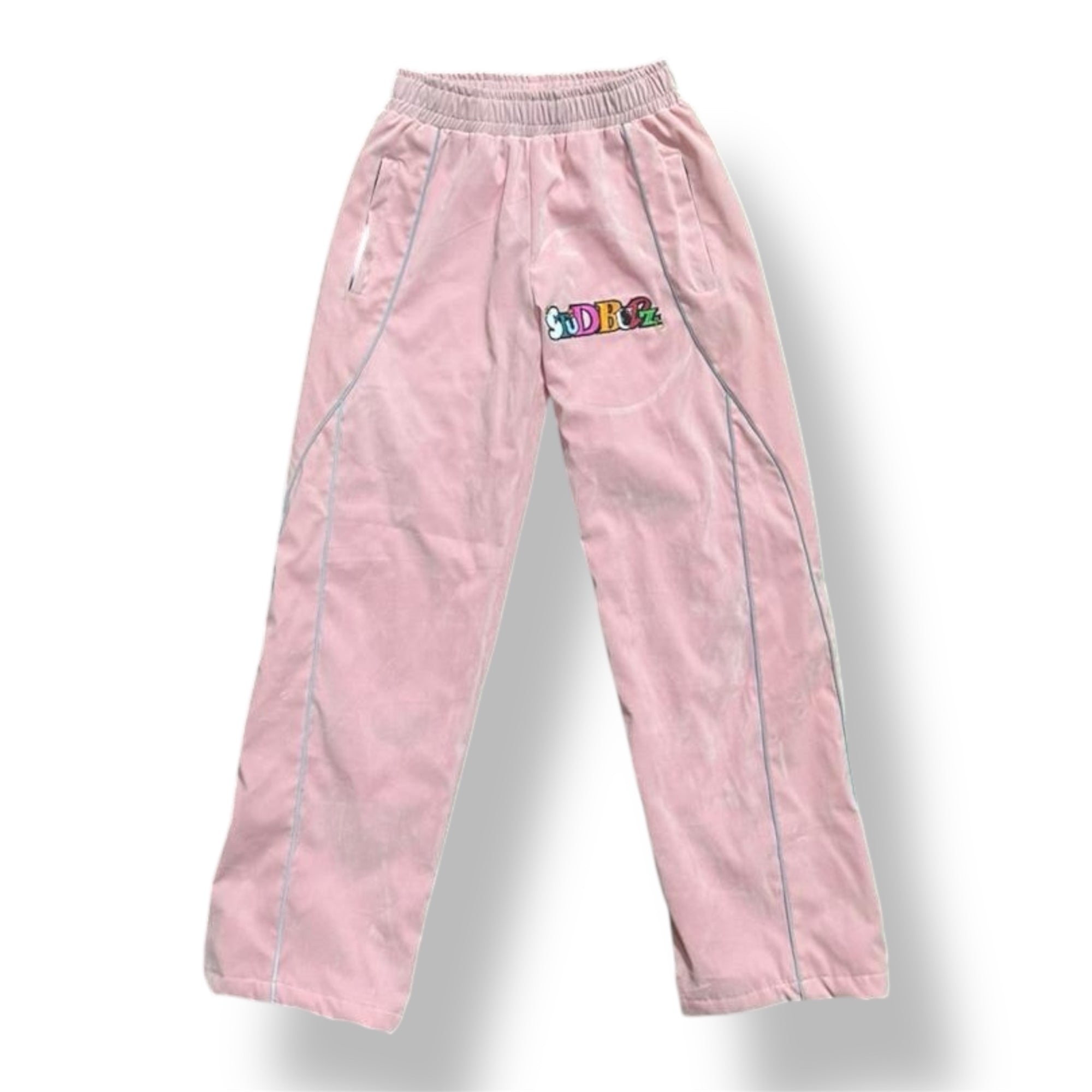 Pink Suede Pants